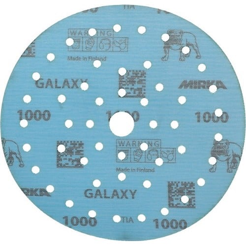 MIRKA Haftschleifscheibe GALAXY Grip Multifit 150mm K.1000 f.HO/Metall/Lack/Ku.