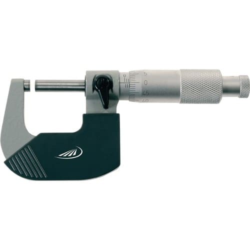 HELIOS PREISSER Bügelmessschraube DIN 863/1 25-50mm Spindel-D.6,5mm H.PREISSER