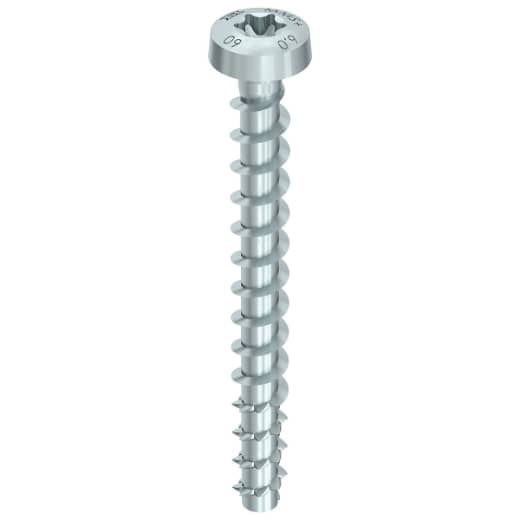 HECO MULTI-MONTI-plus P 6,0 x 30, Panhead, Rundkopf, T-Drive, verzinkt blau, A2K