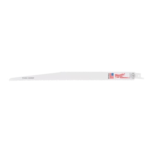 MILWAUKEE 300 x 3,2/2,1 mm (8/12 TPI) Säbelsägeblatt General Purpose, flexibel