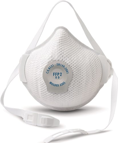 MOLDEX Atemschutzmaske AIR Plus 330501 FFP2/V R D m.Ausatemventil MOLDEX