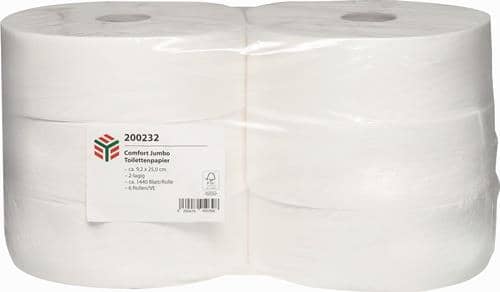 ELOS Toilettenpapier ELOclean Comfort Jumbo 2-lag.ELOS