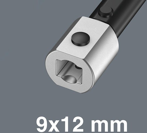 WERA Einsteckmaulschlüssel 7870 Joker L SW 16-19mm 9x12mm WERA