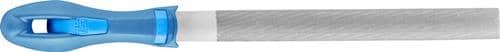 PFERD TOOLS Werkstattfeile DIN 7261 L.200mm Q.20x6mm Hieb 3 Halbrund 2K-Ergo PFERD