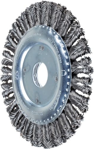 PFERD TOOLS Rundbürste RBG 12506 D.125mm Drahtstärke 0,5mm STA 6mm PFERD