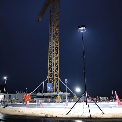 SCANGRIP LED-Strahler SITE LIGHT 80 630 W 20000-80000 lm 10m H07RN-F 3x1,5mm²