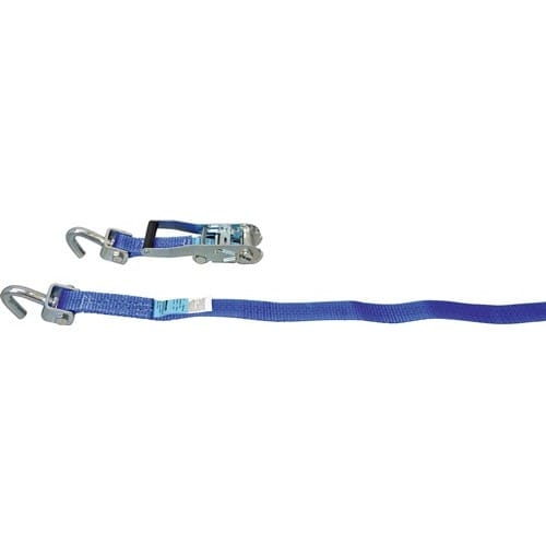 DOLEZYCH PKW-Zurrgurt DIN EN 12195-2 L.2,6m B.35mm m.Handh.+Fingerwirbelh. LC U 3000 daN
