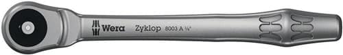 WERA D.-Knarre Zyklop Metal push 1/4 Zoll 38 Z.L.141mm