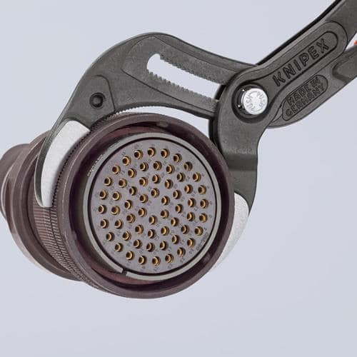 KNIPEX Syphon-/Connectorenzange L.250mm Spann-W.25-80mm schwarz atram.