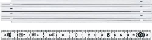 BMI Gliedermaßstab 1042 L.2m mm/cm EG III Ku.weiß BMI