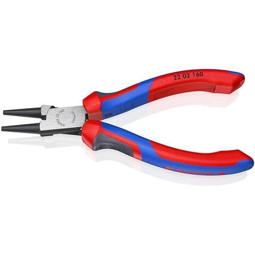 KNIPEX Rundzange L.160mm Kopf pol.Comfort-Griff KNIPEX