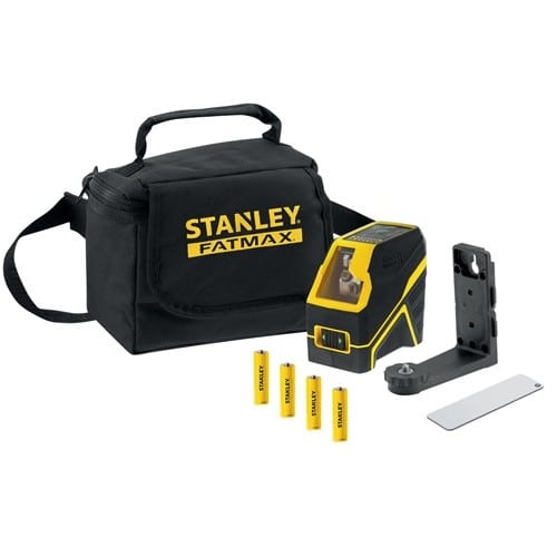 STANLEY Kreuzinienlaser FatMax® FCL-G 20m m.Empfänger 50m ± 3 mm/10m STANLEY