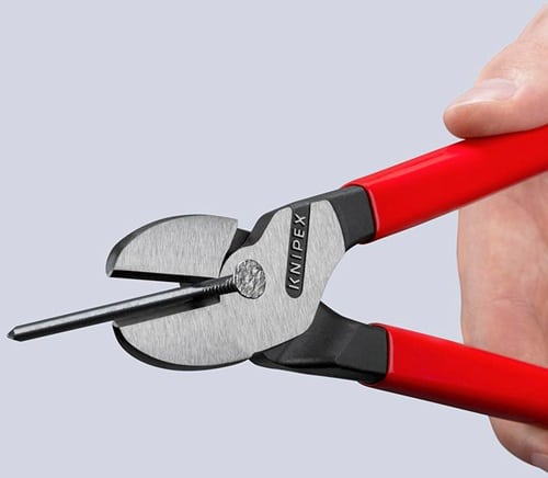 KNIPEX Kraftseitenschneider L.250mm pol.Form 0 Ku.-Überzug KNIPEX