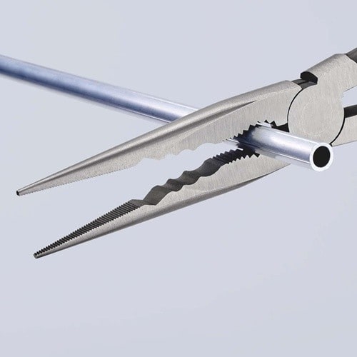 KNIPEX Montierzange L.280mm pol.Ku.-Überzug Spitze ger.KNIPEX