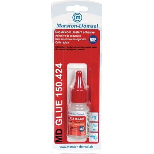 MARSTON Rapidkleber MD GLUE 150.424 20g NSF P1 farblos Flasche MARSTON