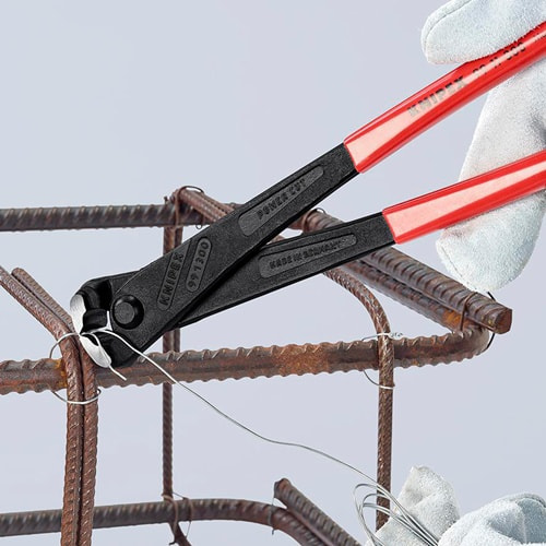 KNIPEX Kraftmonierzange L.300mm pol.schwarz atram.Ku.-Überzug KNIPEX