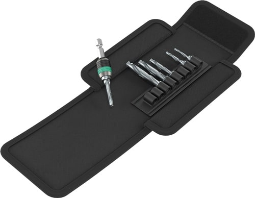 WERA Kombigewindebohrer-Bit-Satz 847/7 8-tlg.1/4 Zoll Falt-Ta WERA