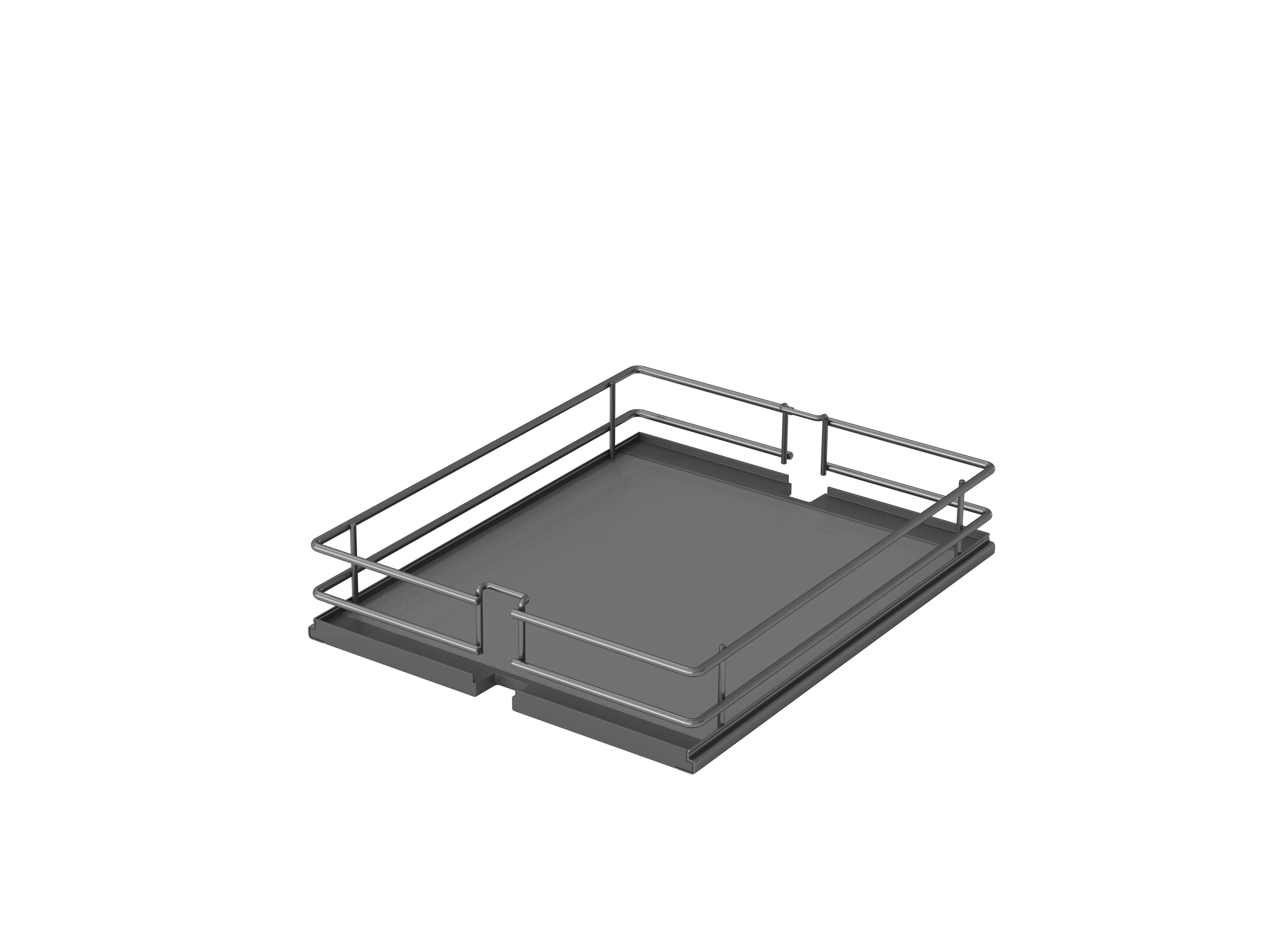 Hochschrankauszug, TAL-Larder "Einzelkorb", 1x 300er, Premea, lavagrau Vauth Sagel