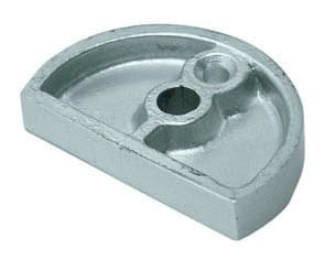 KWS Unterlage für Türpuffer/-stopper 1557, Messing