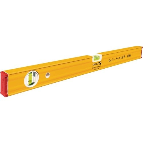 STABILA Wasserwaage 80 AS 120cm Alu.gelb ± 0,5 mm/m STABILA