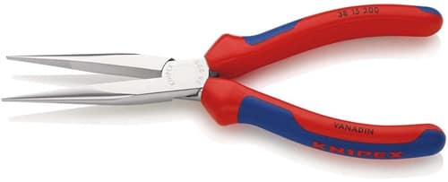 KNIPEX Mechanikerzange L.200mm Form 1 ger.Mehrkomp.-Hülle verchr.KNIPEX