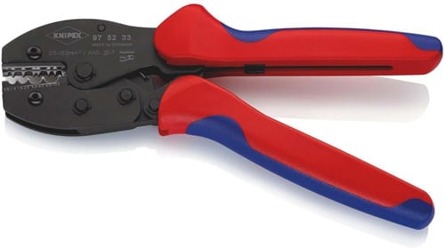 KNIPEX Crimpzange PreciForce® L.220mm 0,5-10 (AWG 20-7) mm² 478g KNIPEX