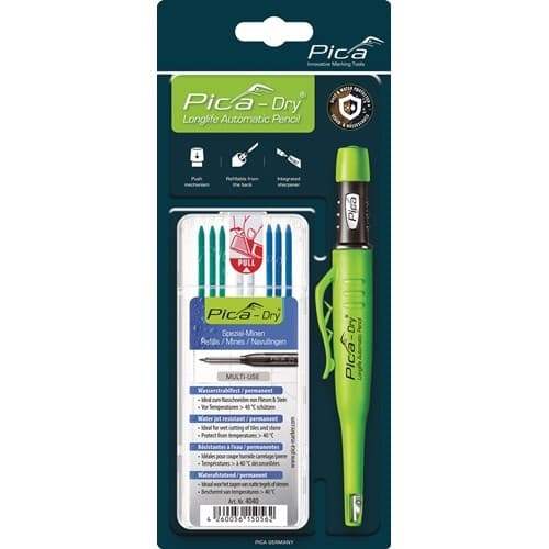 PICA Bau-/Tieflochmarker Pica-Dry Farbe sortiert +Minenset 4000 871 854 PICA