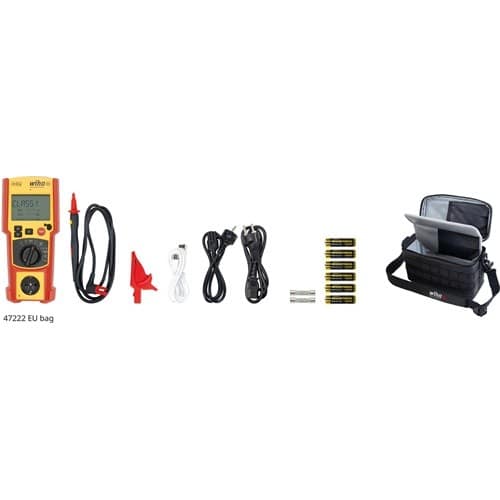 WIHA Gerätetester-Set PAT one in Tasche L320xB210xH150mm WIHA