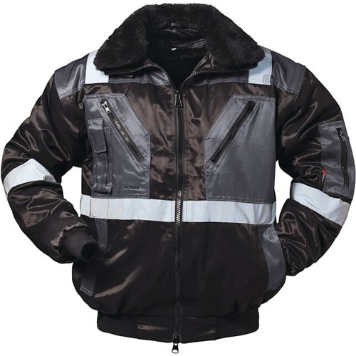 NORWAY Kombipilotenjacke 4 in 1 Kirkenes Gr.XXL schwarz/grau NORWAY