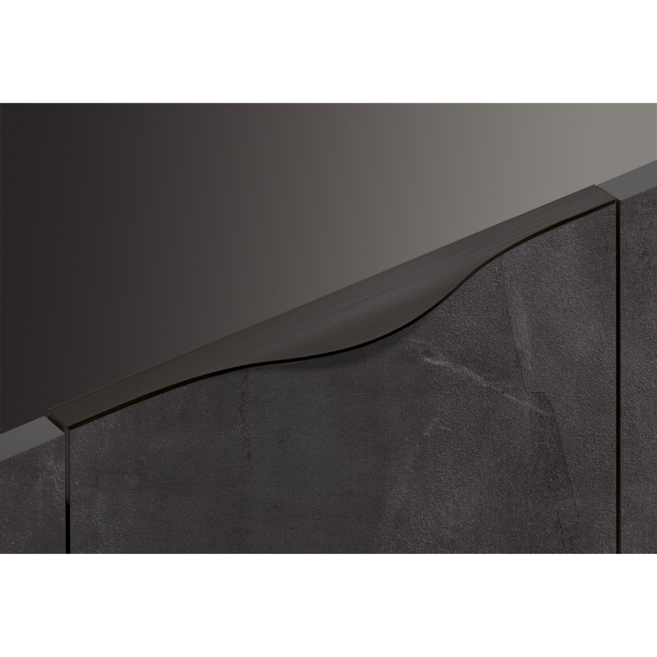 HETTICH Griffleiste Lamezia, L 1195 mm, B 39 mm, Aluminium eloxiert, 9105836
