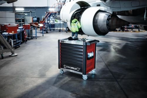 STAHLWILLE Werkstattwagen 98/7 PRO B651xT1001xH1020mm 1400kg 7 Schubl.
