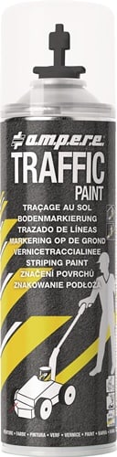 AMPERE Bodenmarkierspray TRAFFIC PAINT® 500ml schwarz AMPERE