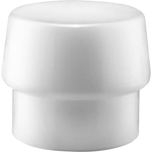 HALDER Schonhammerkopf SIMPLEX Kopf-Ø 60mm Superplastik weiß mittelh.HALDER