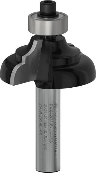 BOSCH Profilfräser C, 8 mm, R1 4,8 mm, B 9,5 mm, L 14 mm, G 57 mm