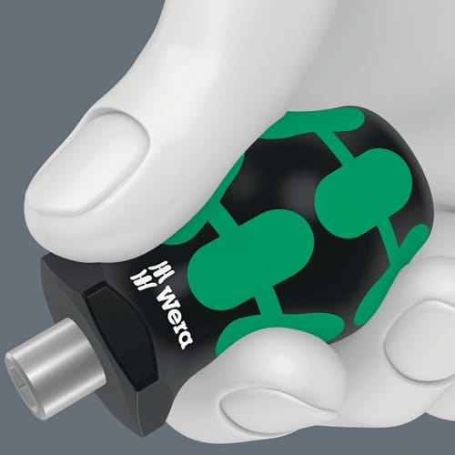 WERA Bithandhalter 811/1 1/4 Zoll m.Magnet Klingen-L.10mm 2K-Griff WERA