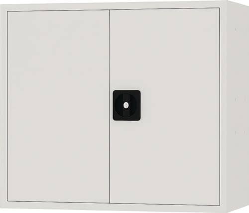 BEDRUNKA+HIRTH Hängeschrank H600xB700xT200mm Vollblechtür lichtgrau/lichtgrau