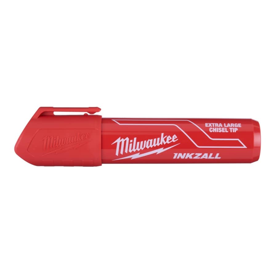 MILWAUKEE rot INKZALL Permanentmarker Keilspitze XL