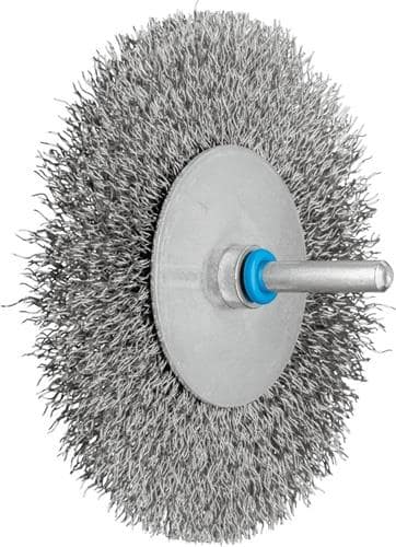 PFERD TOOLS Rundbürste RBU 10010/6 INOX0,30 D.100mm 6mm Drahtstärke 0,3mm VA 10mm 12000min-¹