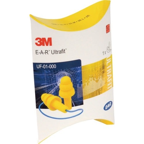 3M Gehörschutzstöpsel E-A-R™ Ultrafit™ EN 352-2:2020 SNR 29 dB 50PA/Krt.3M
