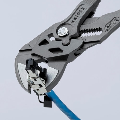 KNIPEX Zangenschlüssel L.250mm schwarz atram.Spann-W.52mm Mehrkomp.-Hüllen