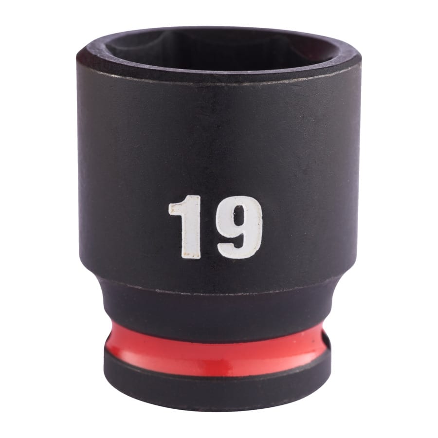 MILWAUKEE 19 x 34 mm SHOCKWAVE Schlagnuss 3/8" kurz
