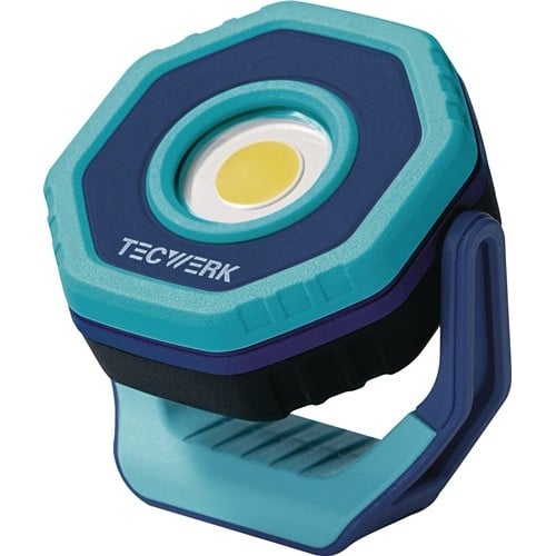 TECWERK LED-Akkuhandleuchte 3,7V 2600 mAh Li-Ion 7 W 100-800 lm Ladezeit 4 h TECWERK