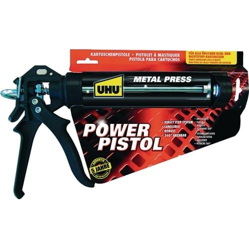 UHU Kartuschenpresse POWER PISTOL MET 360 Grad drehb.UHU