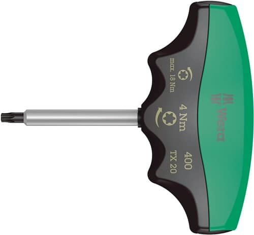 WERA Drehmomentschraubendreher 400 TX TX 20 4 Nm fest eingest.WERA