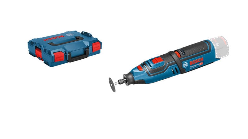 BOSCH Akku-Rotationswerkzeug GRO 12V-35, Solo Version, L-BOXX