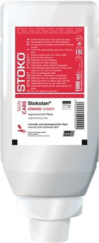 SC JOHNSON PROFESSIONAL Hautpflegecreme Stokolan® Classic 1l leicht parfümiert Softflasche