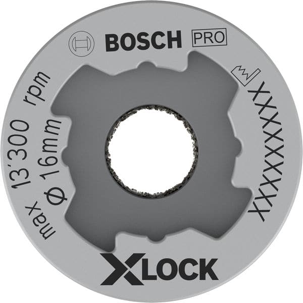 BOSCH Diamanttrockenbohrer X-LOCK Best for Ceramic Dry Speed, 16 x 30 mm