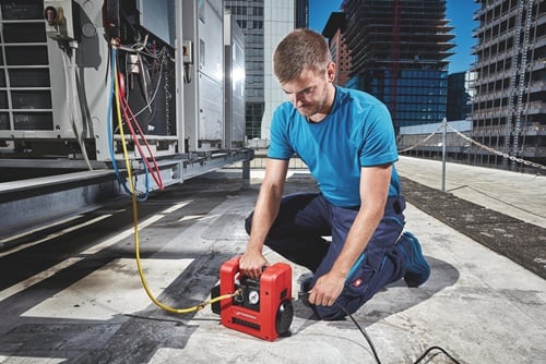ROTHENBERGER Vakuumpumpe ROAIRVAC R32 1.5 Fördermenge 42l/min 10,1kg 42 l/min 230/50 V/Hz