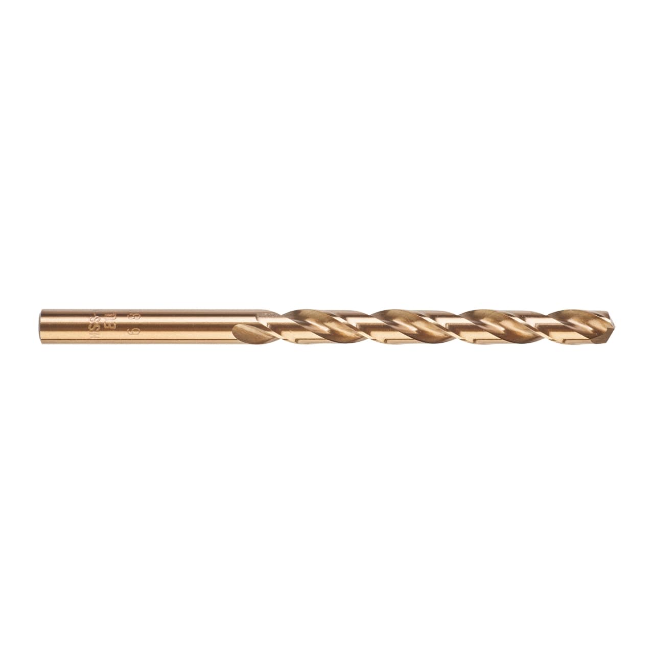 MILWAUKEE 6,8 x 109 mm, HSS-G Co HSS-G RED COBALT Metallbohrer DIN 338 5er Pack