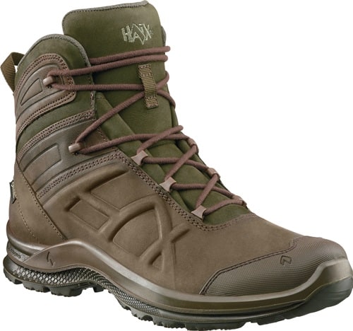 HAIX Trekkingstiefel BE Nature GTX mid Gr.9,5(44) braun/grün Leder HAIX